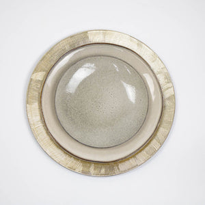 Base de Plato Leafs Dorado JM6189 Miolé Home