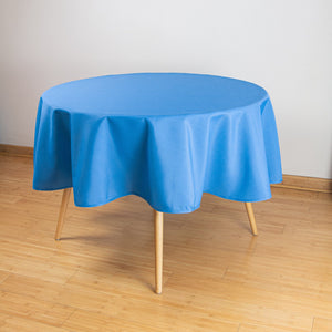 Mantel Antimanchas Colores Azul - Redondo -  (180cm) DA069A Miolé
