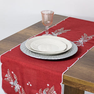 Camino Ramillete Rojo 40x175 cm TEX5624C3 Miolé Home