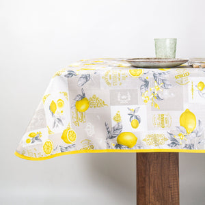 Mantel Antimanchas Limones Rectangular - 4 Personas (150x230cm) DA503N Miolé Home
