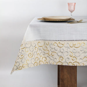 Mantel Círculos Navideños Miolé