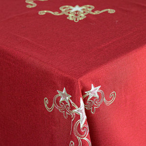 Mantel Estrella Real Rojo Miolé Home