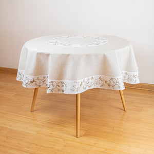 Mantel Paz Redondo - 6 Personas (180cm) ZO6040R Miolé