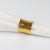 Set 6x Porta Servilleta Brazalete Oro JM5727 Miolé Home